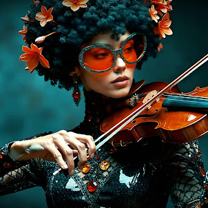 Deep Violin Vibes — Amber Fire