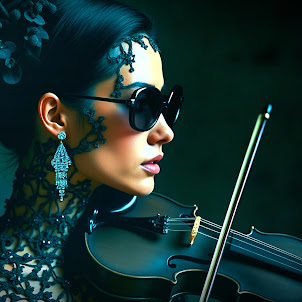 Deep Violin Vibes — Black Silk